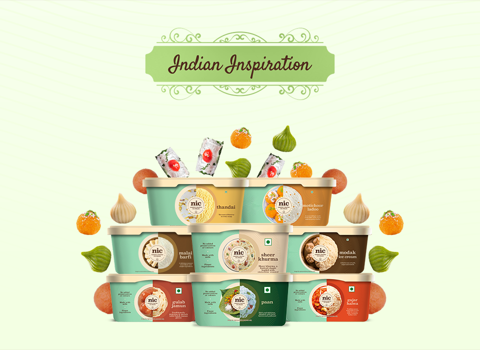 Indian Inspiration Ice Cream